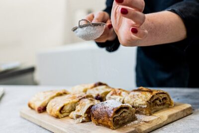 Enjoy a Hungarian Strudel Class & Local Wine Tasting