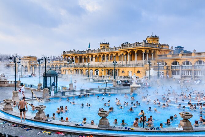 Entrance to Szechenyi Spa in Budapest - Why Szechenyi Spa is worth putting on your Budapest plan