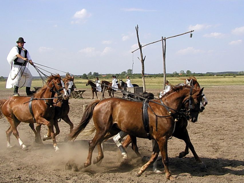 From Budapest: Full-Day Puszta Tour with Lunch and Show - A horse carriage ride across the Puszta