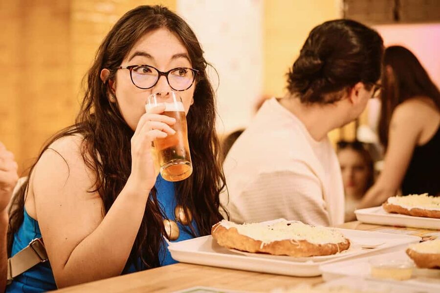 Guided Tipsy Food Tour with Drinks Included in Budapest - Sit-down classics: nokedli, stew, and Flódni