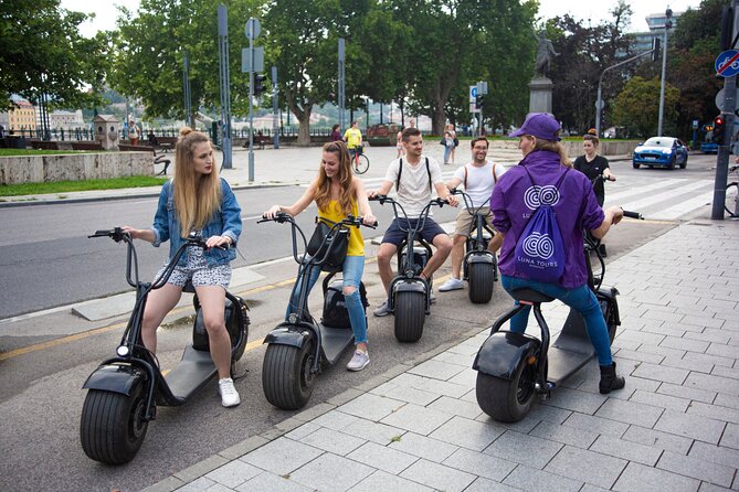 Guided Tours in Budapest on E-Scooter with various routes - Sunset views from Citadella