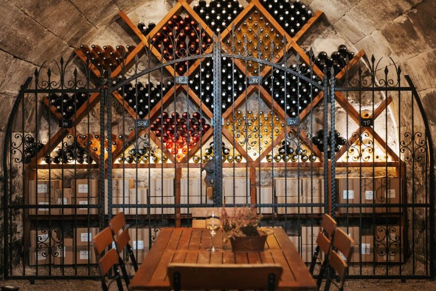 Guided wine tasting at Rókusfalvy Estate - Behind the doors of the barrel and champagne cellars