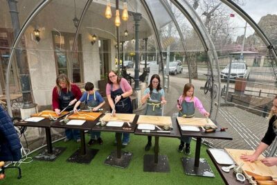 Kürtőskalács: Chimney Cake Workshop in City Park Budapest