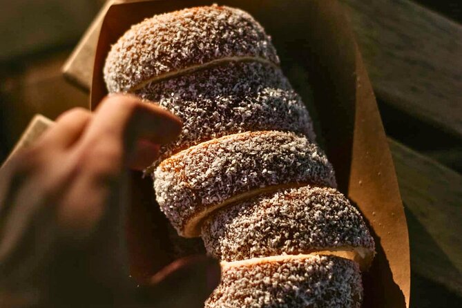 Kürtőskalács: Chimney Cake Workshop in City Park Budapest - Sitting in City Park After the Class