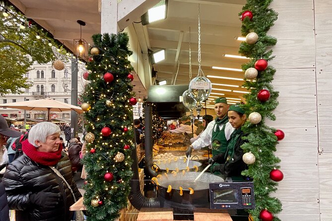 Private Budapest Christmas Market Tour with Chimney Cake & Mulled Wine - Starting at Vörösmarty Square