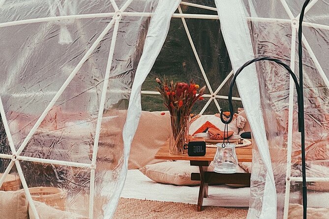 Private Igloo Picnic Experience Hungary - Stepping into a heated private igloo