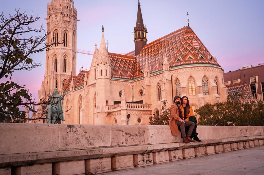 Private photography photo session at Fisherman Bastion - Hunyadi János út Adds a Different Budapest Backdrop