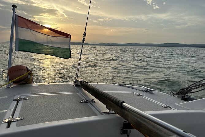 Sailing at Lake Balaton - Learning to sail with Szilárd Goda