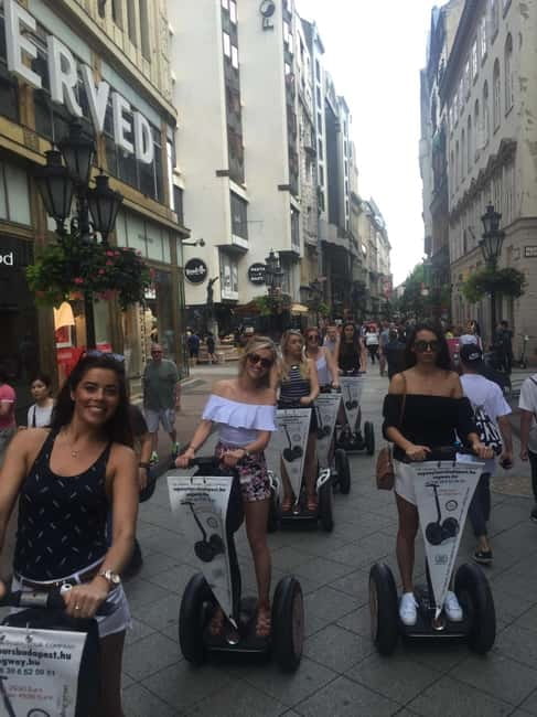 Segway Tour: Buda & Pest tour - Pausing near the Parliament Building