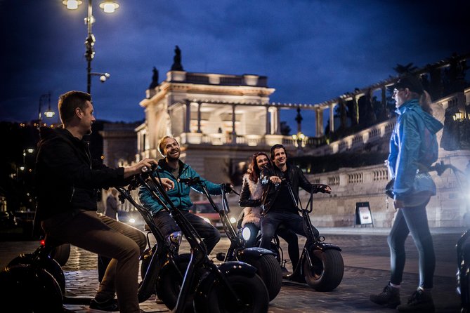 Small-Group Night Tour in Budapest on MonsteRoller e-Scooters - Getting comfortable on the MonsteRoller