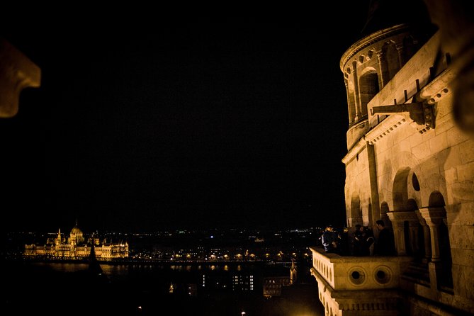 Small-Group Night Tour in Budapest on MonsteRoller e-Scooters - Castle Garden and the first photo stop