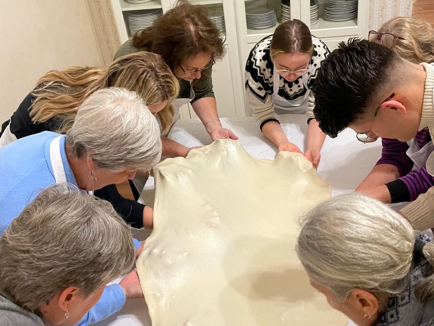 Stretched Strudel Making Class with 2 Different Fillings - Key points about this Budapest strudel class