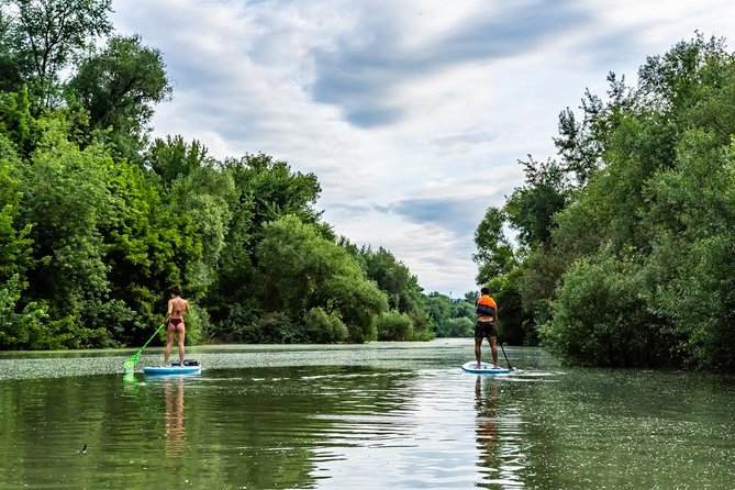 SUP Budapest: Sunset tour - Finishing near Elizabeth Bridge on the Buda side