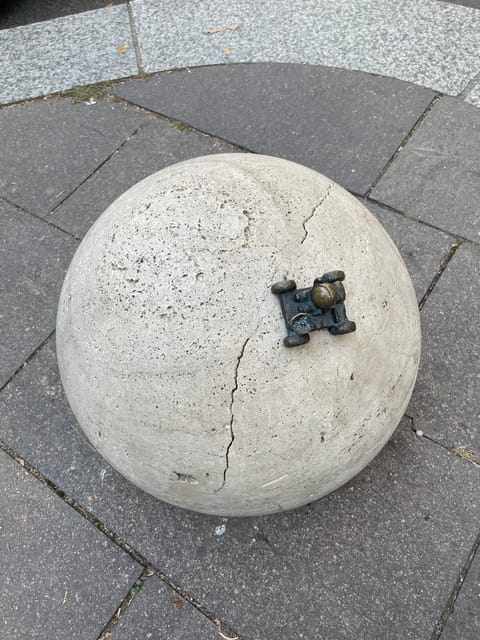 Tiny Sculptures, Big Stories: Kolodko mini statue tour - Synagogue, Danube, and the city between the sights