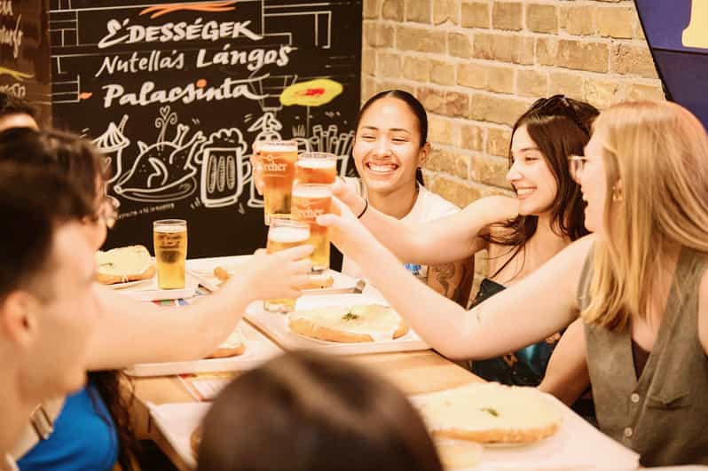 Tipsy Guided Food Tour with Drinks Included in Budapest - Pálinka, beer, wine, and Tokaji