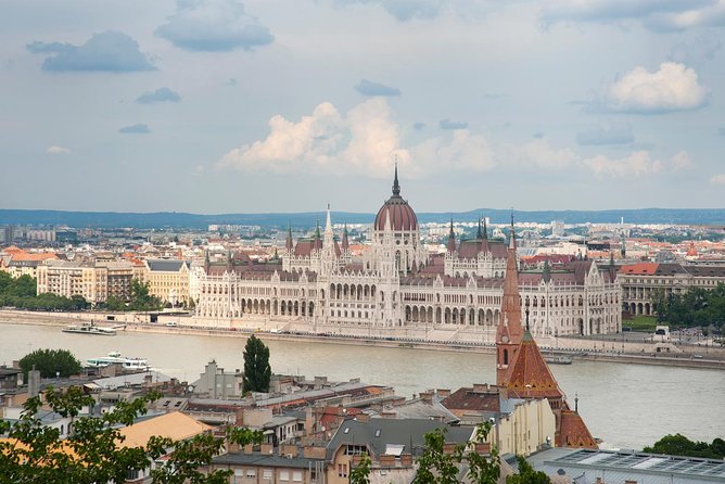 Walk in Buda with Hospital in the Rock Underground Cave Visit - Buda Castle and the Royal Palace terrace
